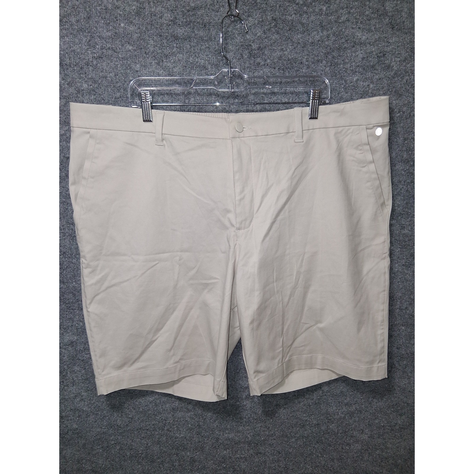Adidas Go To Golf Shorts Mens 42 Clear Brown New With Tags Ia4769